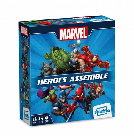 Shuffle Heroes Assemble Marvel CARTAMUNDI