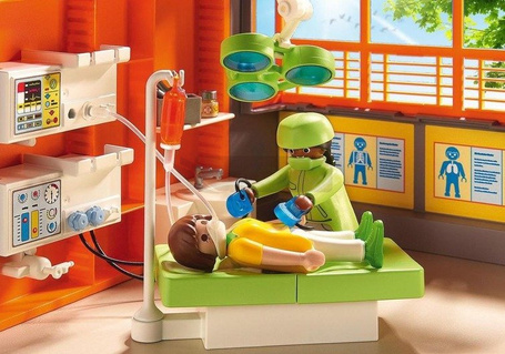 PLAYMOBIL 6657 Szpital dziecięcy z wyposażeniem