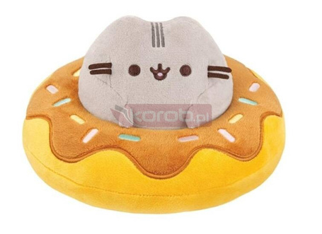 Pusheen w dużym donucie
