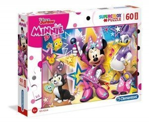Puzzle 60elementów MAXI Minnie Szczęśliwi Pomocnicy