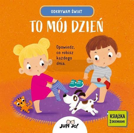Odkrywam świat. To mój dzień. Książka z okienkami