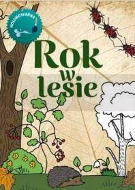 Rok w lesie Kolorowanka