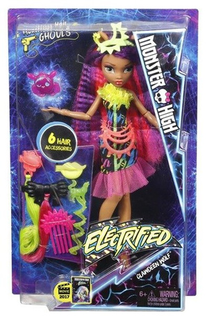 Monster High Upiorki Zelektryzowane fryzury Ast.