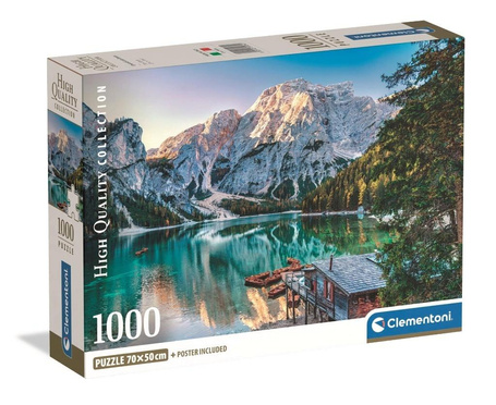 Puzzle 1000 Emerald Lake Braies