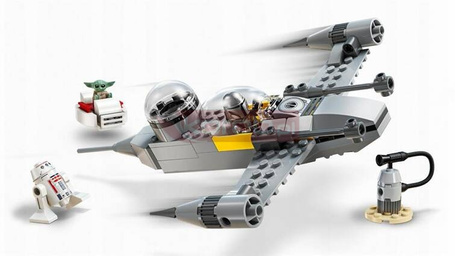 LEGO STAR WARS 75410 MYŚLIWIEC N-1 MANDO I GROGU, zestaw klocków +4