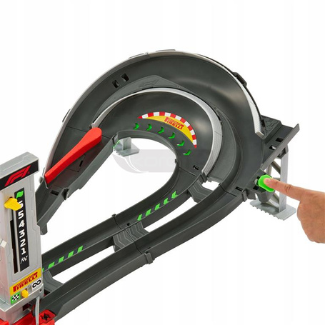 HOT WHEELS RACING FORMUŁA 1 GRAND PRIX CIRCUIT zestaw torów + 3 autka JDY16