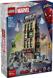 KLOCKI LEGO MARVEL 76342 Spider-Man kontra Mysterio: Daily Bugle zestaw +10