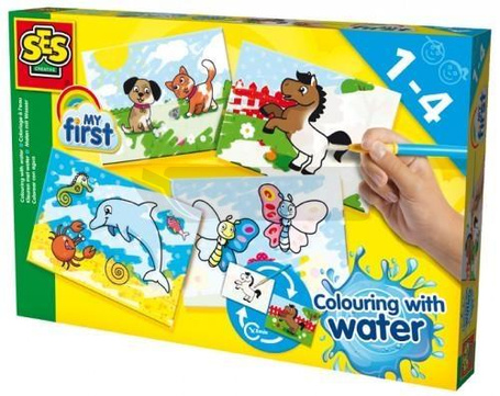 Moje pierwsze malowanie z wodą