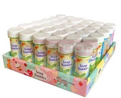 Bańki mydlane Dinozaury 60ml (36szt)