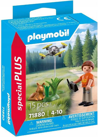 PLAYMOBIL SPECIAL PLUS 71880 Ratowanie sarenki za pomocą dr, zestaw +4 lata