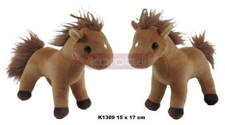 Koń brązowy 17cm