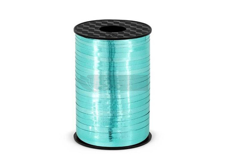 Wstążka plastikowa turkusowa 5mmx225m