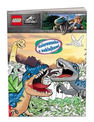 LEGO(R) Jurassic World. Kolorowanka z naklejkami