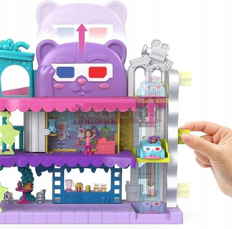 LALKA POLLY POCKET KINO SAMOCHODOWE zestaw do zabawy HPV39
