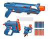 NERF ELITE F4178 zestaw 3 x WYRZUTNIA PISTOLET KARABIN SHOTGUN +14 strzałek