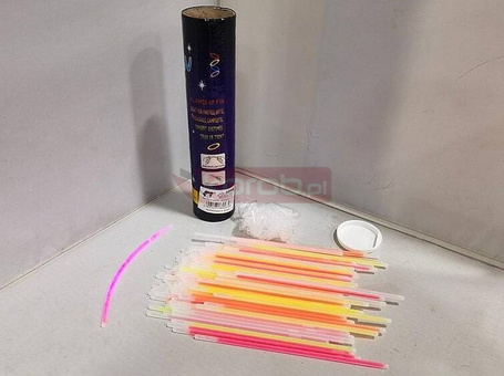 Bransoletki łamane fluo w tubie 50szt