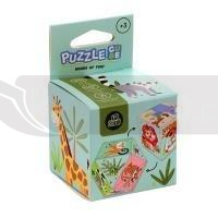 Puzzle w kształcie kostki Zoo