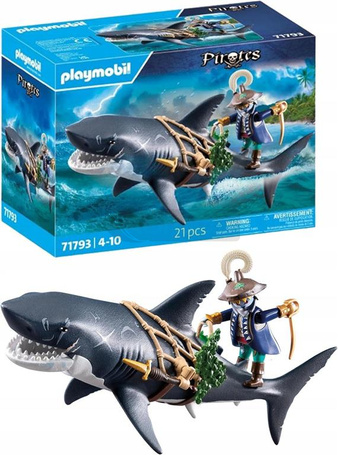 PLAYMOBIL PIRATES 71793 REKIN OLBRZYM Z PIRATEM zestaw dla dzieci 4+