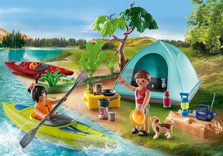 PLAYMOBIL 71425 BIWAK POD NAMIOTEM