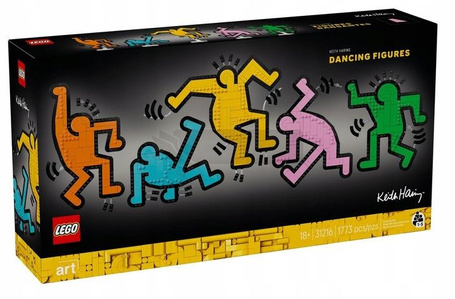LEGO ART 31216 Keith Haring TAŃCZĄCE POSTACIE, zestaw klocków +18 lat