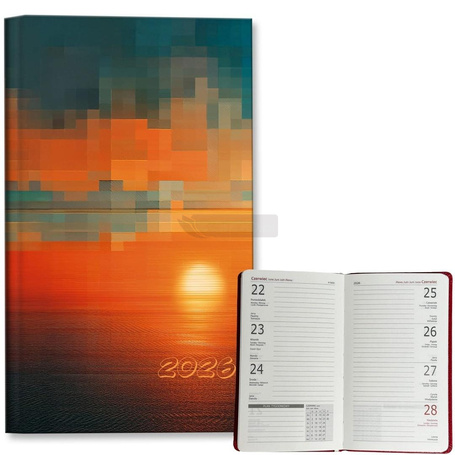 Kalendarz 2026 A6 tygodniowy Zachód