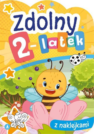Zdolny 2-latek z naklejkami