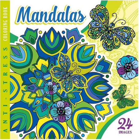 Kolorowanka antystresowa 200x200 12 Mandalas