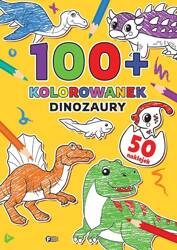 100+ Kolorowanek. Dinozaury