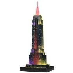 216 ELEMENTÓW 3D Empire State Building LED Night