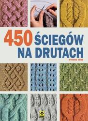 450 ściegów na drutach w.8