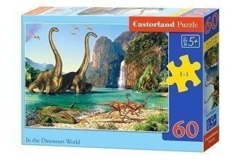 60 ELEMENTÓW W świecie dinozaurów