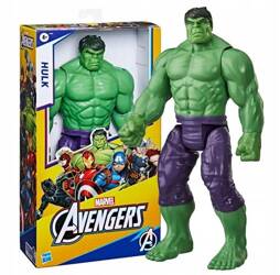 AVENGERS TITAN HERO SERIES HULK DUŻA RUCHOMA FIGURKA DELUXE 30cm E7475