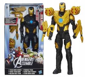 AVENGERS TITAN HERO SERIES IRON MAN DUŻA RUCHOMA FIGURKA DELUXE 30cm A6758