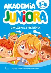 Akademia Juniora. Ćwiczenia z myślenia 3-4 lata