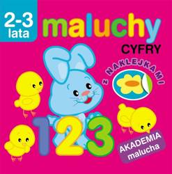 Akademia malucha. Maluchy. Cyfry z naklejkami