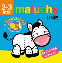 Akademia malucha. Maluchy. Linie z naklejkami