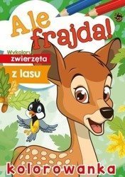 Ale frajda! Wykoloruj zwierzęta z lasu