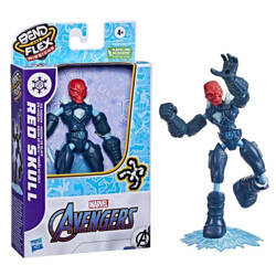 Avengers Bend and Flex - Figurka 15 cm Ice Mission Red Skull F4017