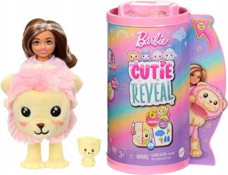 BARBIE CUTIE REVEAL CHELSEA W PRZEBRANIU LWA HKR21