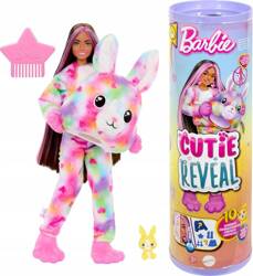 BARBIE CUTIE REVEAL KOLOROWE MARZENIA Lalka w kostiumie zwierzątka KRÓLIK HRK38