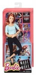 BARBIE Made to Move Lalki Red Hair DPP74