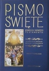 Biblia Tysiąclecia- NT i ST ilustrowana, granat