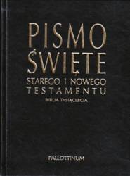 Biblia Tysiąclecia - format oazowy, ekoskóra