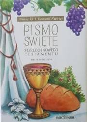 Biblia Tysiąclecia mała TW (komunia, winogrono)