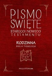 Biblia Tysiąclecia rodzinna czerwona