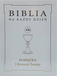 Biblia na każdy dzień. Komunia złoto TW