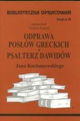 Biblioteczka opracowań nr 033 Odprawa posłów ...