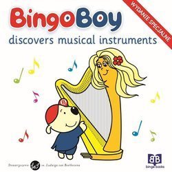 Bingo Boy discovers musical instruments