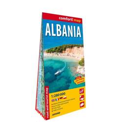 Comfort map Albania 1:280 000