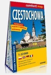 Comfort! map Częstochowa 1:22 000 mapa kieszonkowa